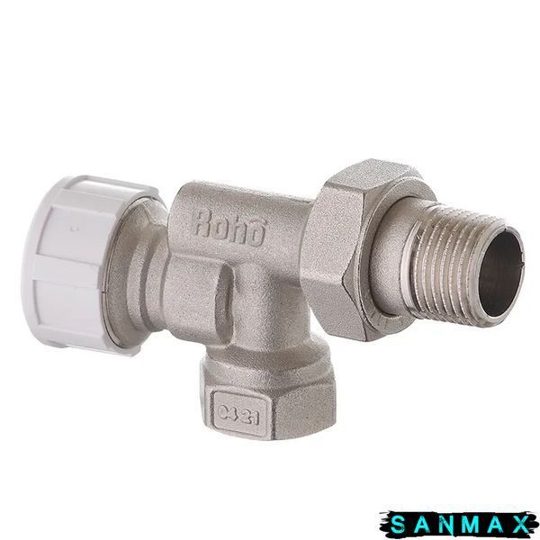 Кран термостатичний 1/2 M30x1,5 осьовий R5170-050 Roho (20/80) (RO0126) RO0126 фото