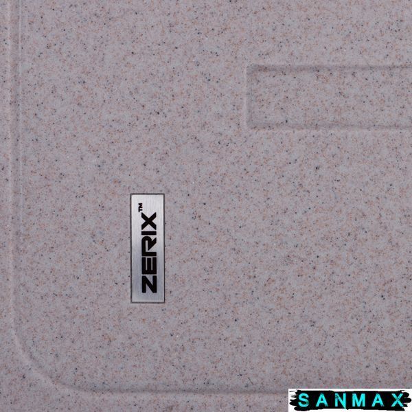 Мийка кухонна Zerix ZS-6243S-07 Мармурова (ZX4574) ZX4574 фото