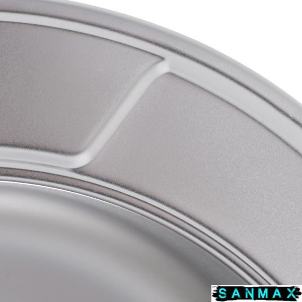 Мийка кухонна Haiba 490 (Satin) (HB0534) HB0534 фото