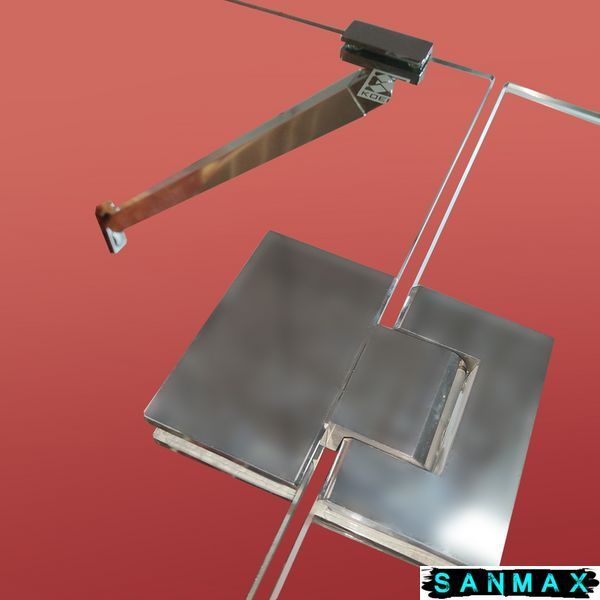 Бічна стінка до кабіни Koer SR SW04-90x200-TR-01 прозоре скло Easy Clean 10мм, хром (KR5390) KR5390 фото