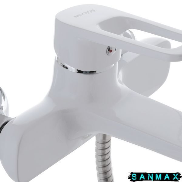 Змішувач для ванни Mixxus Nevada 009 Euro Білий (MI5800) MI5800 фото
