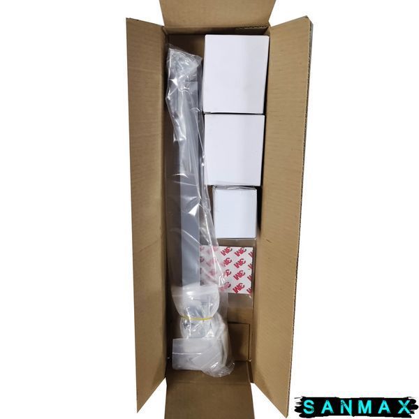 Бічна стінка до кабіни Koer SR SW04-90x200-TR-01 прозоре скло Easy Clean 10мм, хром (KR5390) KR5390 фото