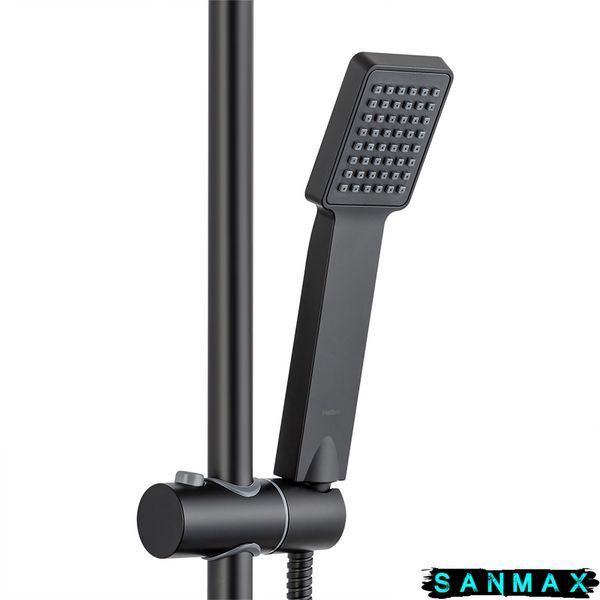 Душова система зі змішувачем Haiba Alex 003-J Чорна (HB3940) HB3940 фото