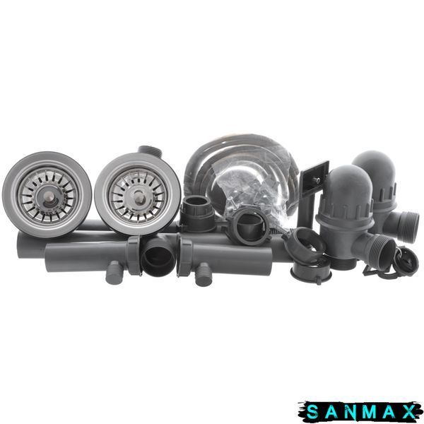 Мийка кухонна врізна Haiba 100x50 (decor) (HB0522) HB0522 фото