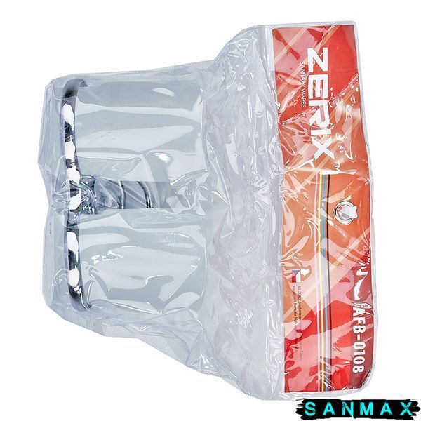 Тримач з 2-ма стаканами (скло) Zerix AFB-0108 (ZX5058) ZX5058 фото