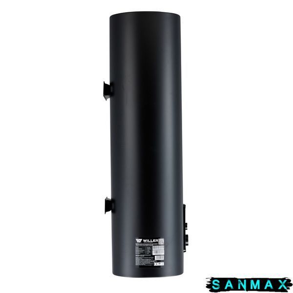 Бойлер Willer 80л EV80DRI Grand Digital плоский вертикальний сухий тен 2 кВт Чорний (EV80DRI Grand Digital bl) EV80DRI Grand Digital bl фото