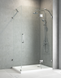 Бічна стінка до кабіни Koer SR SW04-90x200-TR-01 прозоре скло Easy Clean 10мм, хром (KR5390) KR5390 фото 4