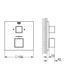 Термостат прихованого монтажу на 2 споживача Grohe Grohtherm Cube (24154000) 24154000 фото 6