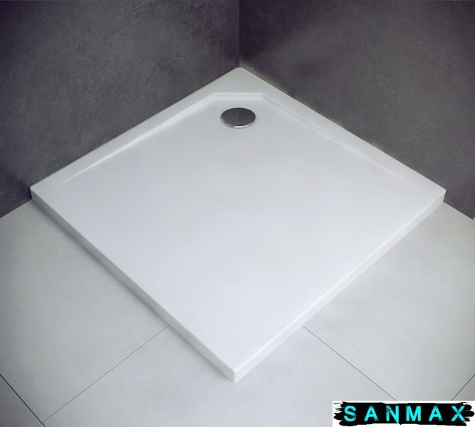 Піддон квадратний Acro UltraSlim 90х90x2/3.5 білий BMAC-90 фото