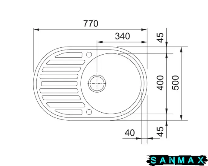Кухонна фрагранітова мийка Franke Ronda ROG 611, бежевий (вкл. вент. 3 1/2" + сиф.) 114.0254.780 фото