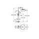 Змішувач для душу окремо стоячий Grohe Essence (23741001) 23741001 фото 3