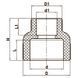 Муфта редукційна ВВ 50x32 PPR Koer K0037.PRO 18/216 (KP0045) KP0045 фото
