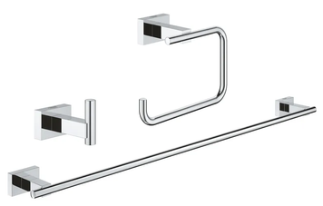 Набір аксесуарів 3 в 1 Grohe Essentials Cube New (40777001) 40777001 фото