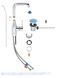 Змішувач для умивальника L-розміру Grohe Essence New (32628001) 32628001 фото 8