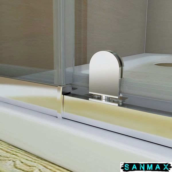 Душова кабіна без піддону Koer SR SC05-90x90x195-TR-01 прозоре скло Easy Clean 6мм, хром (KR5363) KR5363 фото