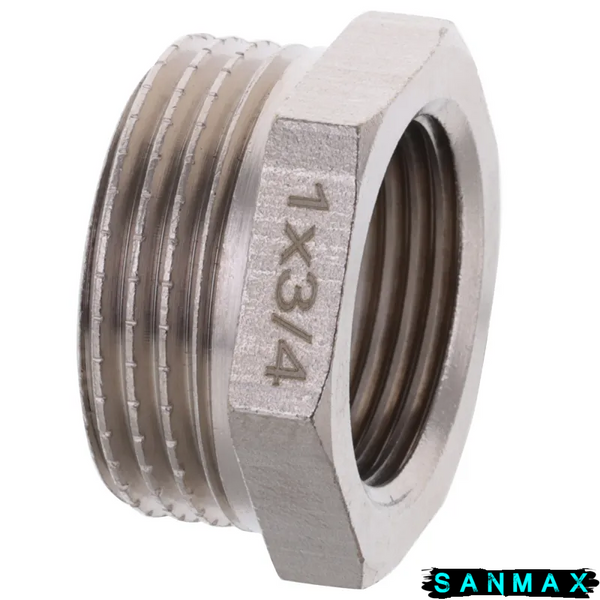 Футорка нікельована 3/4х1 Koer KF.F0810 (KF0079) KF0079 фото