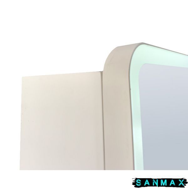 Дзеркальна шафка Mixxus Premium Olivary CM01-60x70x13 з LED Touch, димером, регулятором яскравості (MI8294) MI8294 фото