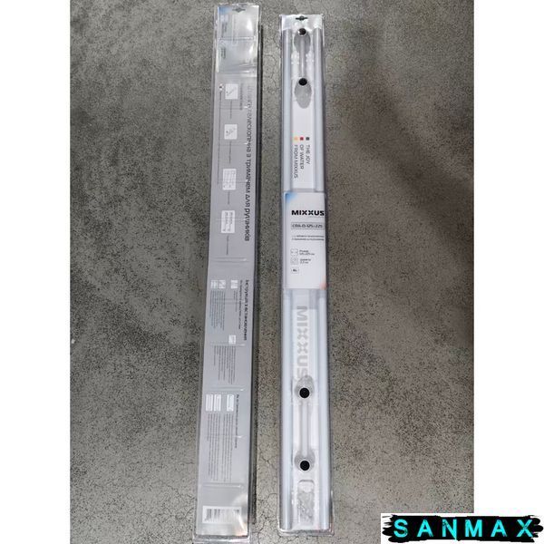Штанга для шторки телескопічна з тримачем для рушників Mixxus CRA-D-125x225 125cm-225cm (алюміній) блістер (AC3589) AC3589 фото