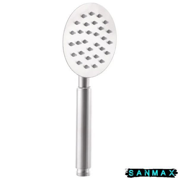 Лійка ручна для душу Mixxus SH-01 (1 режим) Нерж (SS0054) SS0054 фото