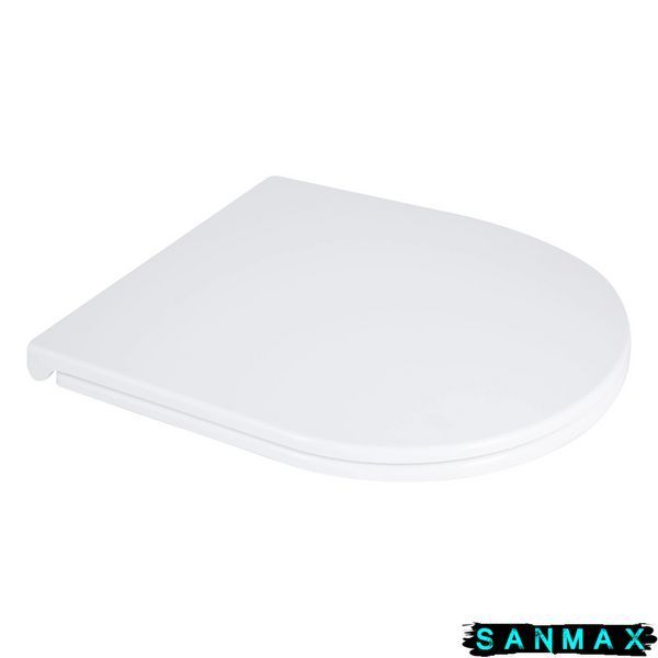 Унітаз-компакт Mixxus Bevel-0405-R 605х370х800mm, система змиву Rimless (MI6728) MI6728 фото