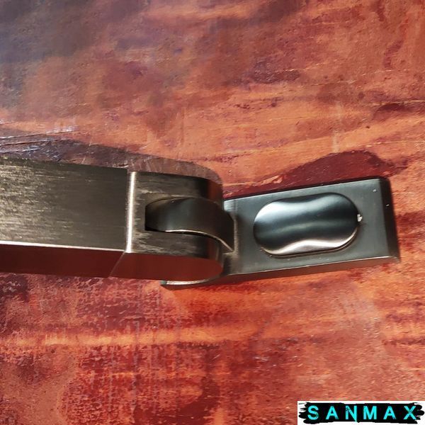 Бічна стінка до кабіни Koer SR SW04-90x200-TR-07 прозоре скло Easy Clean 10мм, графіт (KR5391) KR5391 фото
