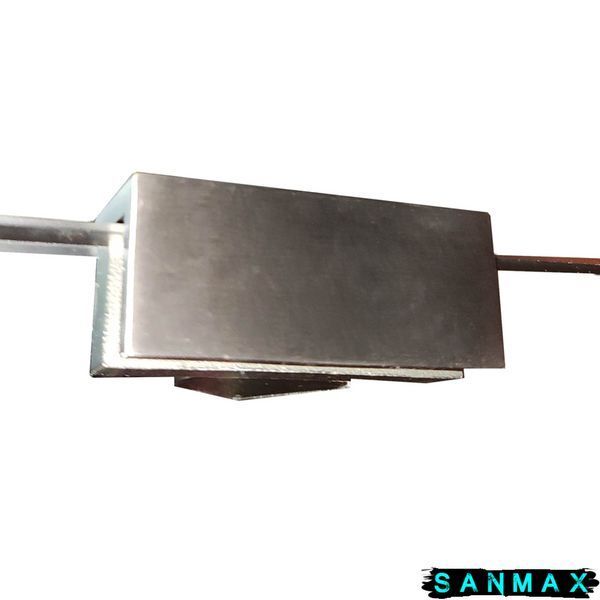 Бічна стінка до кабіни Koer SR SW04-90x200-TR-07 прозоре скло Easy Clean 10мм, графіт (KR5391) KR5391 фото