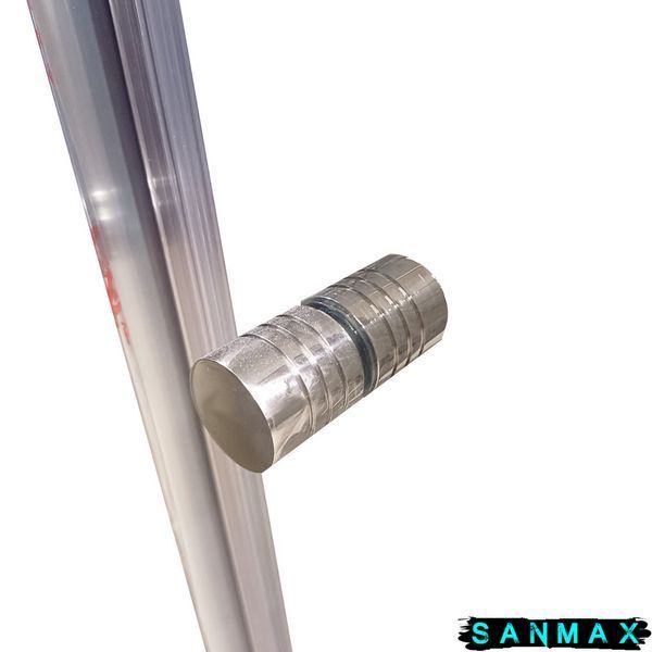 Душова кабіна без піддону Koer SR SC05-90x90x195-TR-01 прозоре скло Easy Clean 6мм, хром (KR5363) KR5363 фото