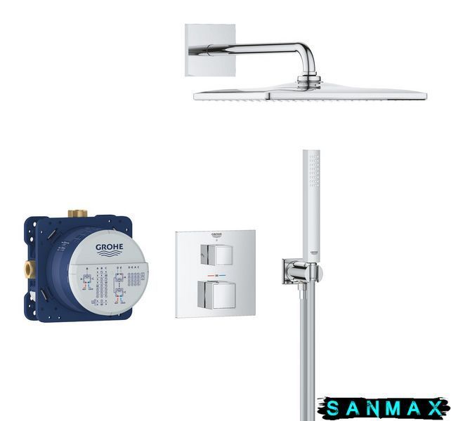 Вбудована душова система Grohe Grohtherm Cube (34868000) 34868000 фото