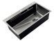 Мийка Zerix ZH6845-SET-05 Decor Nano-Black (3.0/0.8) з нерж. сталі комплект (графіт) (ZM5588) ZM5588 фото 4
