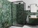 Кабіна квадратна Besco Modern 80x80x190 скло прозоре, проф. чорний мат MKB-80-190-C фото 2