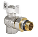 Кран з американкою кутовий 3/4 "антіпротікання" Koer KR.228.W-Gi Білий метелик (KR0193) KR0193 фото 2