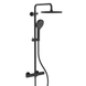 Душова система термостатична Koer KB-55013-05 Чорна (KR4731) KR4731 фото 1
