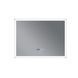 Дзеркало Mixxus Flat MR04-80x60 з Led Touch, Anti-fog, димером, регулюванням яскравості, годинником (MI6928) MI6928 фото 10