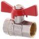 Кран кульовий 1/2 БГГ Вода Waterpro Червоний метелик (WP2914) WP2914 фото 1