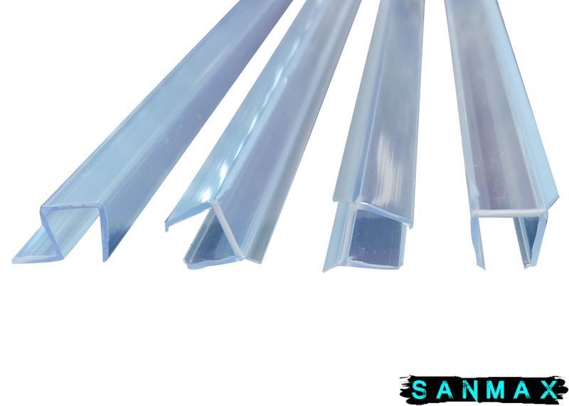 Бічна стінка до кабіни Koer SR SW04-90x200-TR-07 прозоре скло Easy Clean 10мм, графіт (KR5391) KR5391 фото