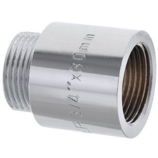Подовжувач хромований 3/4-30мм Koer KF.E08-30.Chr (KF0108) KF0108 фото