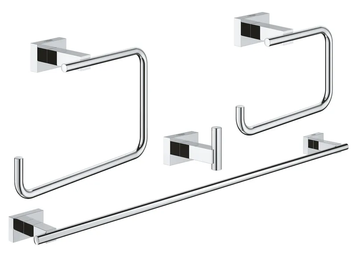 Набір аксесуарів 4 в 1 Grohe Essentials Cube New (40778001) 40778001 фото