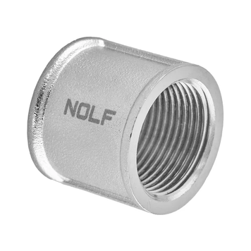 Муфта нікельована 1/2 Nolf Nfc.C06-N (NF3072) NF3072 фото