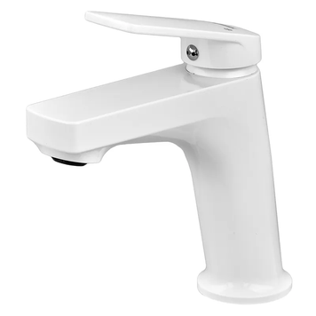 Змішувач для умивальника Plamix Lucas-001 Set Білий з підведенням (PM0706) PM0706 фото