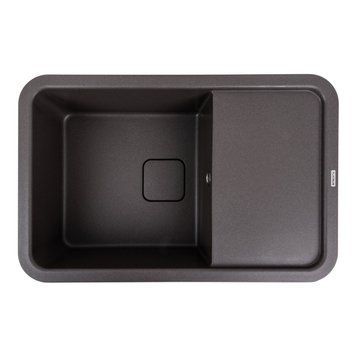 Гранітна мийка для кухні Platinum 7850 Cube матовий Гренадін SP000039651 фото