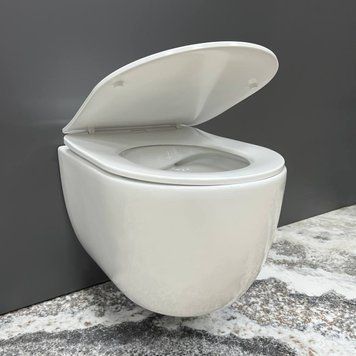 Підвісний унітаз VBI CAPRI WHITE підвісний унітаз VBI-020400 фото