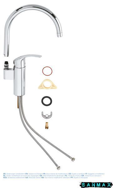 Змішувач для кухні Grohe Eurosmart (33202002) 33202002 фото