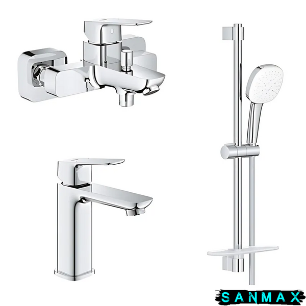 Комплект змішувачів для ванни Grohe Cubeo (UA125246M) UA125246M фото