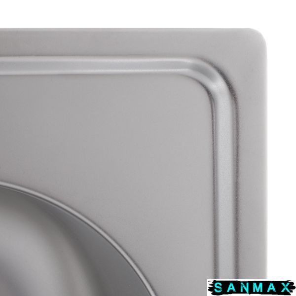 Мийка кухонна Haiba 50x47 (Satin) (HB0543) HB0543 фото