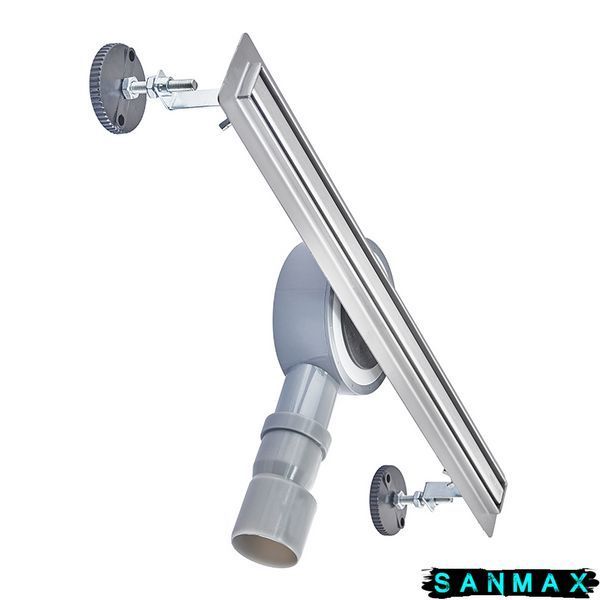 Душовий лінійний трап Mixxus Drain-05-40-Slim 30x400 із нержавіючої сталі (MI6165) MI6164 фото