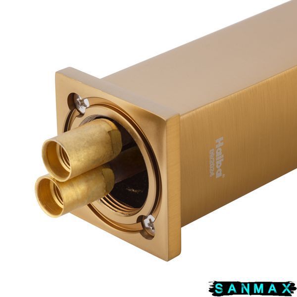 Змішувач для умивальника Haiba Gaudi 001 Високий Золото (HB9597) HB9597 фото