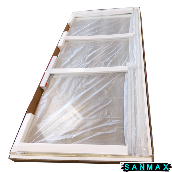 Бічна стінка до кабіни Koer SR SW05-90x200-TR-01 прозоре скло Easy Clean 6мм, хром (KR5407) KR5407 фото