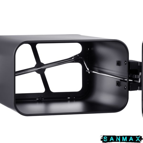 Відро для сміття з плавним закриттям прямокутне Mixxus Premium Quadro-TC0105 Black 5 л колір чорний (MI7061) MI7061 фото