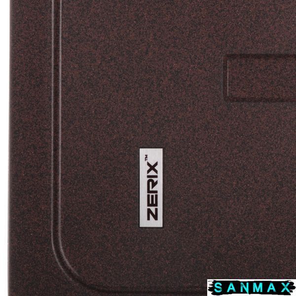 Мийка кухонна Zerix ZS-6243S-12 Коричнева (ZX4576) ZX4576 фото
