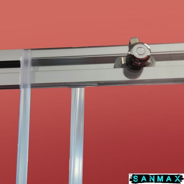 Бічна стінка до кабіни Koer SR SW05-90x200-TR-01 прозоре скло Easy Clean 6мм, хром (KR5407) KR5407 фото